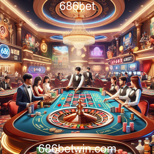 Explorando a Emoção da Roleta Ao Vivo no 686bet